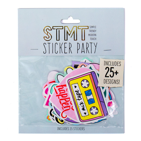 stmt sticker party packs