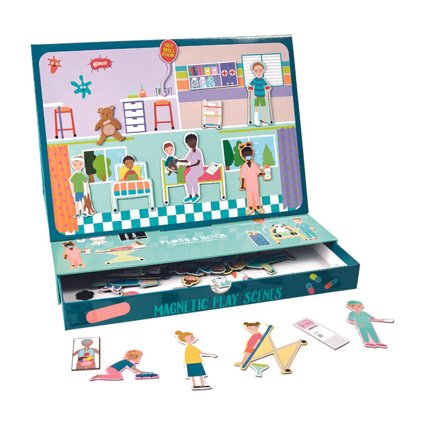 magnetic play set - pets or happy hospital