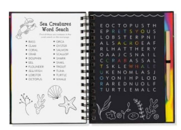 scratch and sketch - games and puzzles