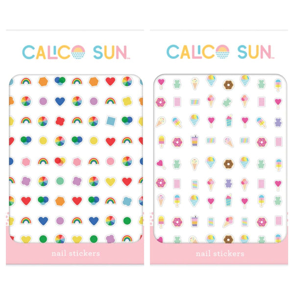 nail stickers - violet or lolly