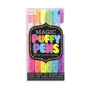 magic neon puffy pens