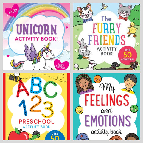 activity books - assorted titles