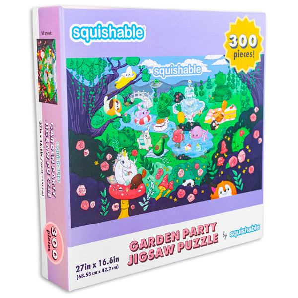 garden party jigsaw puzzle - 300 piece puzzle