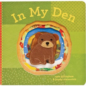 in my den