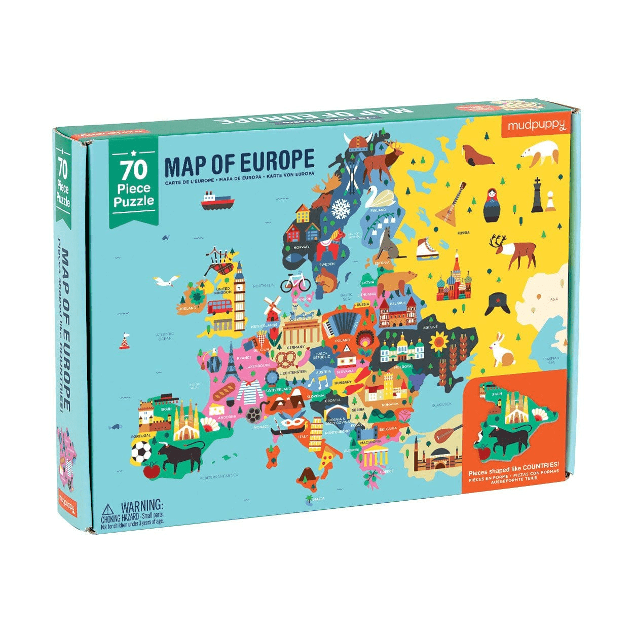 map of europe puzzle