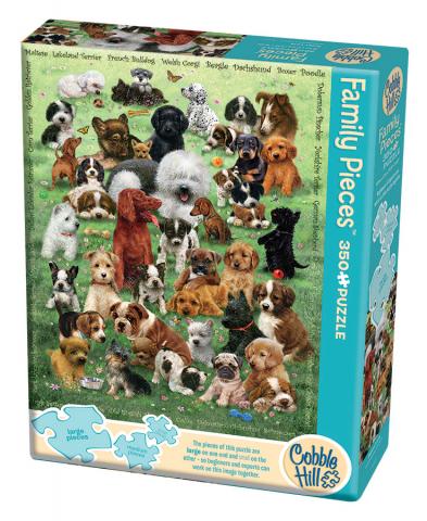 puppy love - 350 piece family puzzle